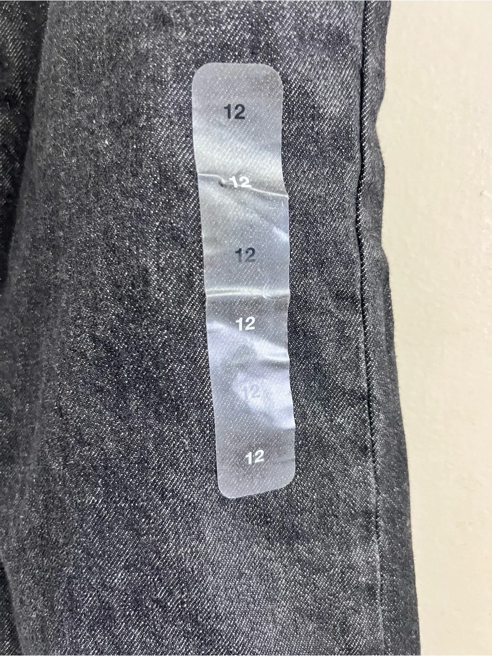 Gap NWT Boys black wash jeans size 12